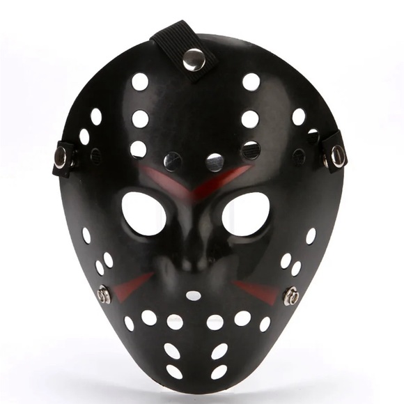 Halloween Horror Jason Mask Hockey Cosplay Killer Scary Party color black - Picture 1 of 5